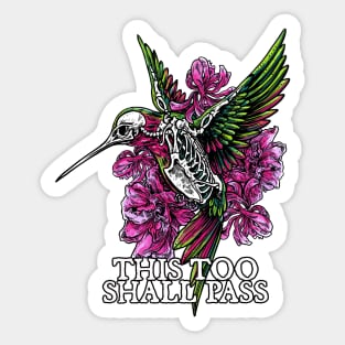 This Too Shall Pass Sticker